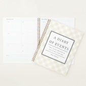 Un journal des événements auxquels j'oublierai ou  (Devant avec enveloppe)