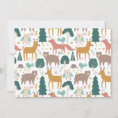 Un joyeux anniversaire de camping Invitation (Dos)