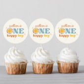 Un joyeux Boy Boho Stickers 1er Anniversaire