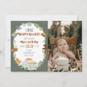 Un Joyeux Camper Anniversaire Carte d'invitation (Devant)