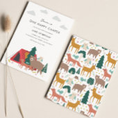 Un Joyeux Camper Invitation Anniversaire