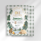 Un Joyeux Camper Invitation d'anniversaire