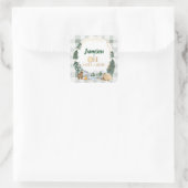 Un joyeux Camper Stickers de fête d'anniversaire (Sac)