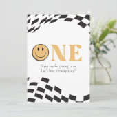 Un joyeux mec Carte de remerciements (Debout devant)