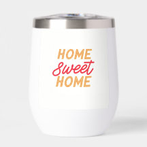 Un Jug élégant avec design "Home Sweet Home"