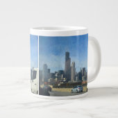 Un Jumbo Café Mug à Chicago (Devant droit)