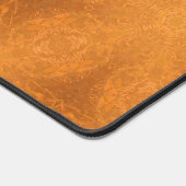 Un kaléidoscope d'une étoile orange brûlée (Coin)