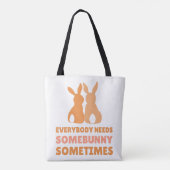 Un Lapin à Aimer – Sac Cabas de Pâques (Dos)