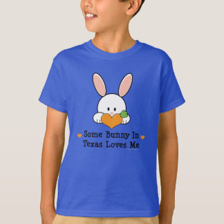 Un Lapin Au Texas M'Aime Les Enfants Tshirt Bio
