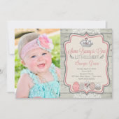 Un Lapin Est Une Invitation À Une Fête D'Anniversa (Devant)