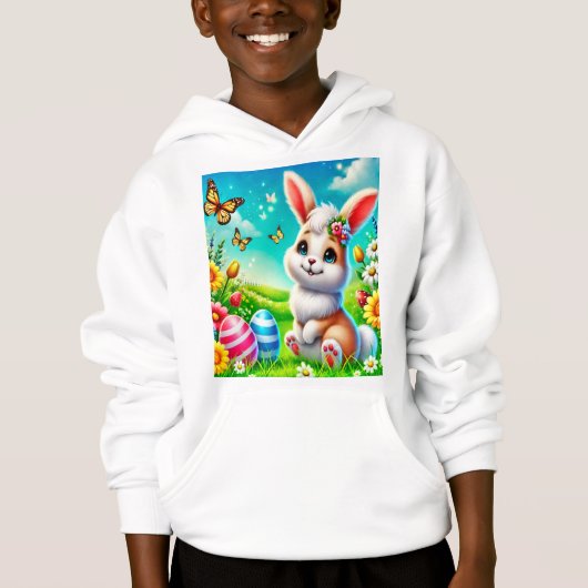 Un lapin heureux (Devant)