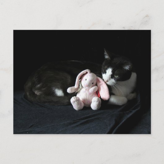 Un Lapin M'Aime La Carte Postale (Devant)