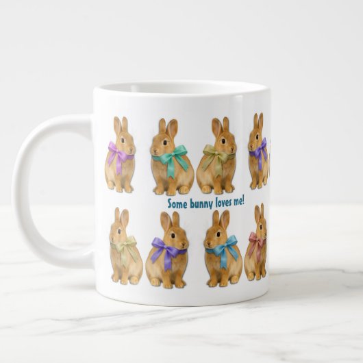 Un lapin m'aime ! Mug spécialité (Gauche)