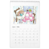 Un Lapin T'Aime ! Calendrier 2026 (Mar 2026)