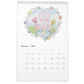 Un Lapin T'Aime ! Calendrier 2026 (Feb 2026)