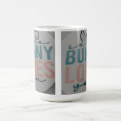 un lapin t'aime mug de Pâques (Centre)