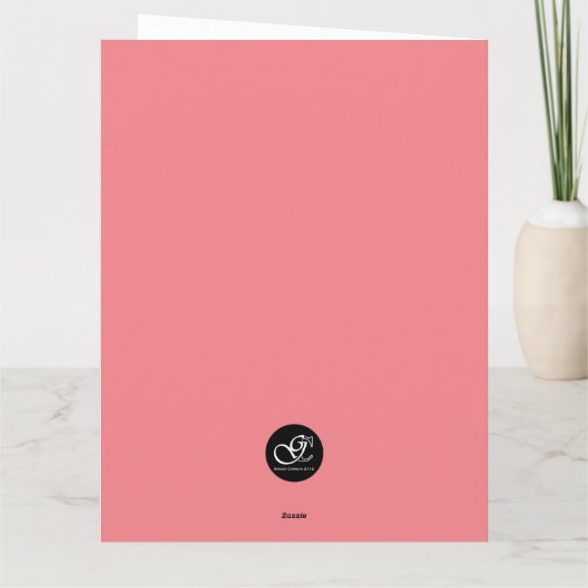 Un lapin veut dire Merci pastèque rose (Dos)