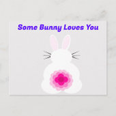 Un Lapin Vous Aime Carte Postale (Devant)