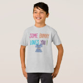 Un Lapin Vous Aime T-shirt Enfants (Devant entier)