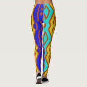 Un Legging abstrait "Ratti_Creative_Arts"  (Dos)
