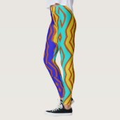 Un Legging abstrait "Ratti_Creative_Arts"  (Gauche)
