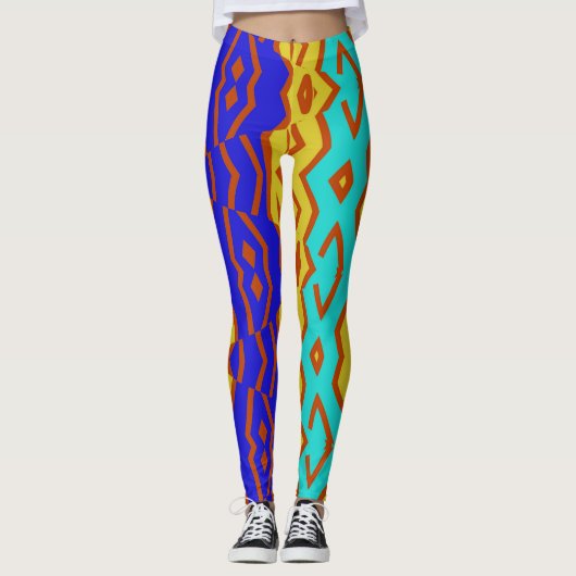 Un Legging abstrait "Ratti_Creative_Arts"  (Devant)