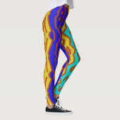 Un Legging abstrait "Ratti_Creative_Arts"  (Droite)