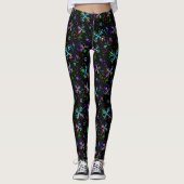 Un legging avec des étoiles. (Devant)
