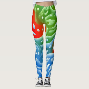 Un Leggings "Ratti_Creative_Arts" coloré unique