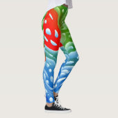 Un Leggings "Ratti_Creative_Arts" coloré unique (Droite)