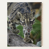 Un léopard obscurci en mouvement (Dos)