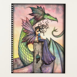 Un lieu lointain Fée et Dragon Art Fantastique