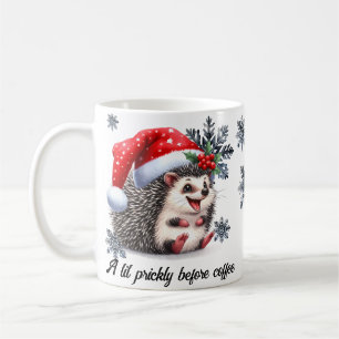 Un lil râpé avant le café Mug de Noël