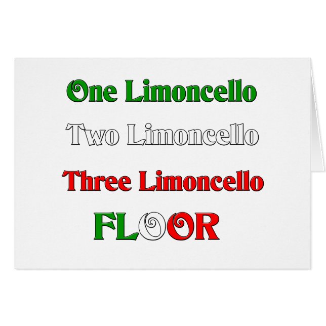 Un Limoncello (Devant horizontal)