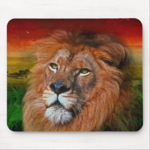 Un lion d'amour II - tapis de souris
