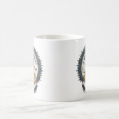 Un Lion. Tasse de café de l'Écosse (Centre)