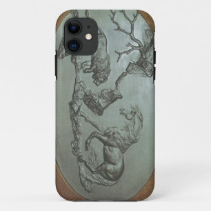Un lion, un cheval, un coque iphone de 1780