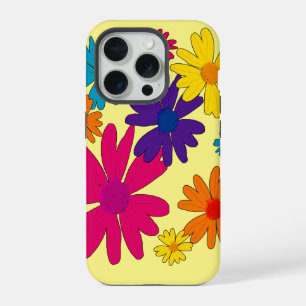 Un lit floral de fleurs de marguerite