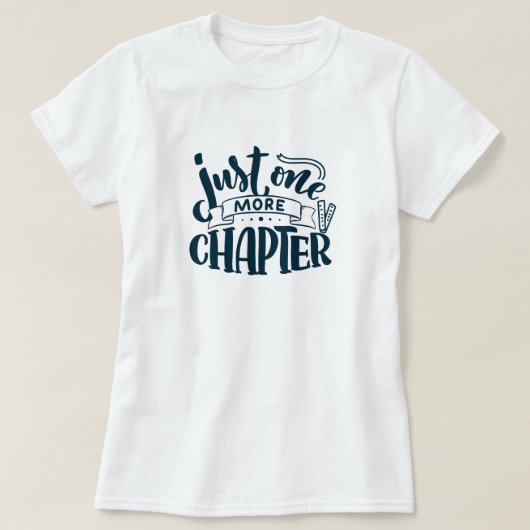 Un Livre De Plus Lecture T-Shirt (Design devant)