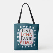 Un long Sac fourre-tout d'attaque de panique (Dos)