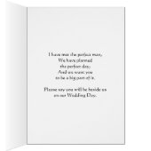 Un look artisanal bridesmaidl invitation (Intérieur (Droit))