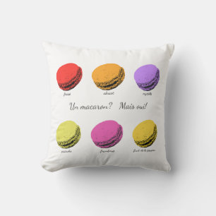 Un macaron? Mais oui! Sierkussens Kussen