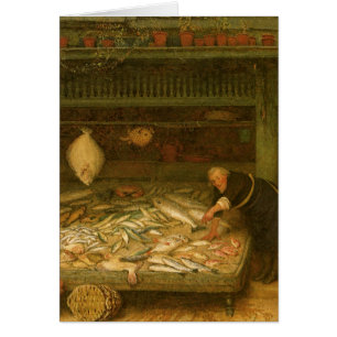 Un magasin de pêcheurs par Frederick Walker