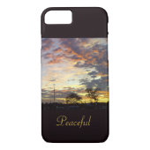 Un magnifique coucher de soleil "pacifique" Coque (Dos)