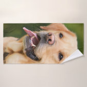 Un magnifique Labrador doré (Serviette de bain)