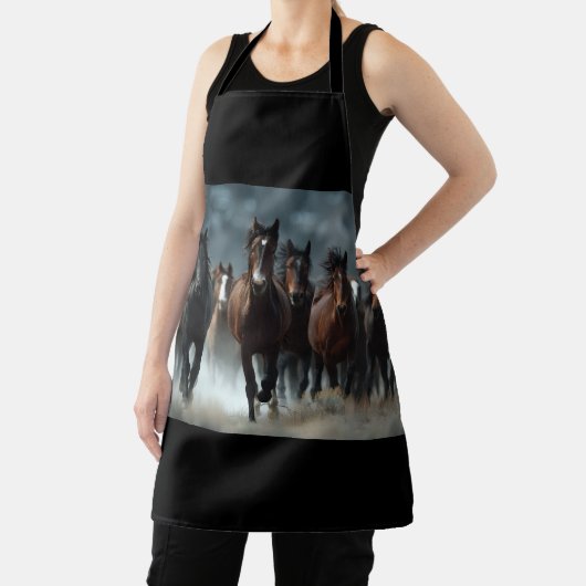 Un magnifique tablier conçu par un cheval (Insitu)