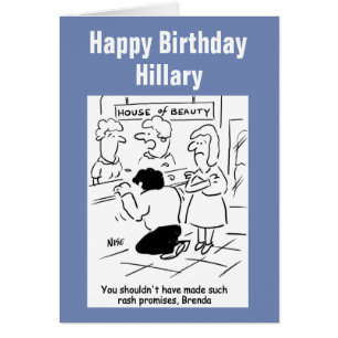 Un mari déçu au salon de beauté