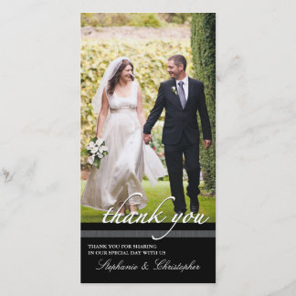 Un Mariage chic et intemporel Merci trois Cartes p