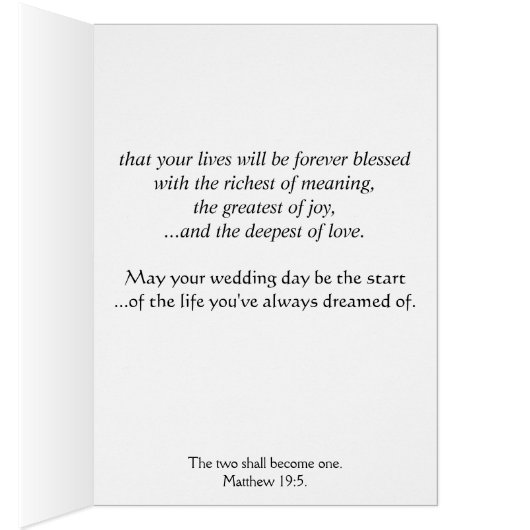 Un Mariage veut vivre ensemble... (Intérieur (Droit))