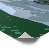 Un mât et un cheval blanc | Poster (Coin)